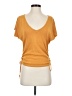 Max Studio Orange Short Sleeve Top Size S - photo 1