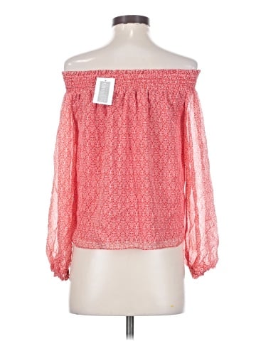 Intermix 3/4 Sleeve Silk Top (view 2)