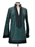 Tory Burch Teal Fleece Size L (estimated) - photo 1