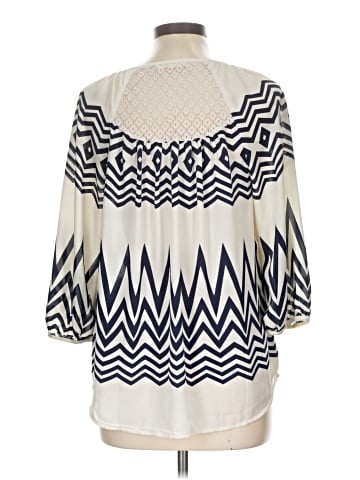 Rewind 3/4 Sleeve Blouse (view 2)