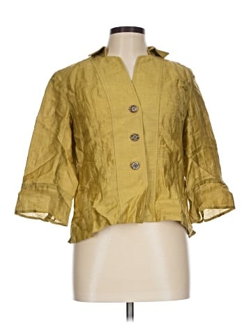 Jones New York Signature 3/4 Sleeve Button-Down Shirt (view 1)