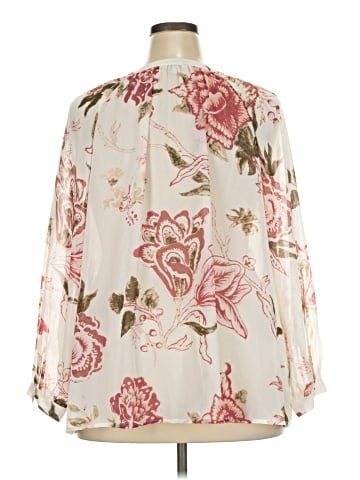 Lucky Brand 3/4 Sleeve Blouse (view 2)
