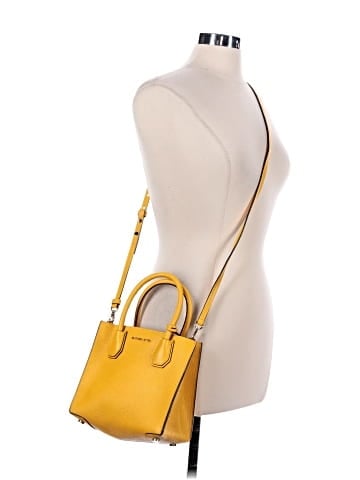 MICHAEL Michael Kors Leather Satchel (view 2)