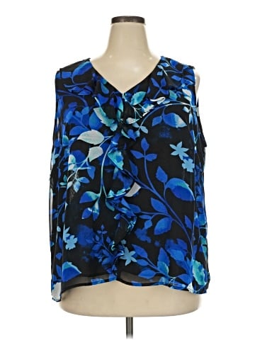 Calvin Klein Sleeveless Blouse (view 1)