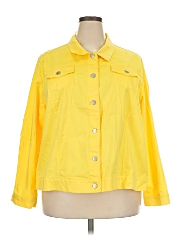 MULTIPLES 3/4 Sleeve Button-Down Shirt (view 1)
