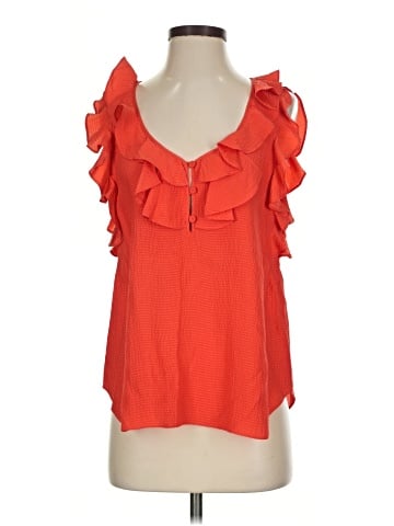 Rebecca Taylor Sleeveless Silk Top (view 1)