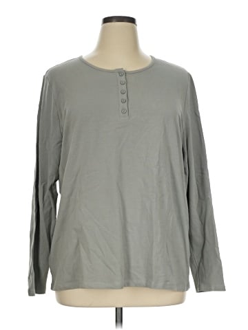 D&Co. Long Sleeve Henley (view 1)