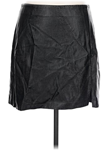 Topshop Faux Leather Skirt (view 1)