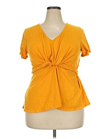 ELOQUII Short Sleeve Top (view 1)