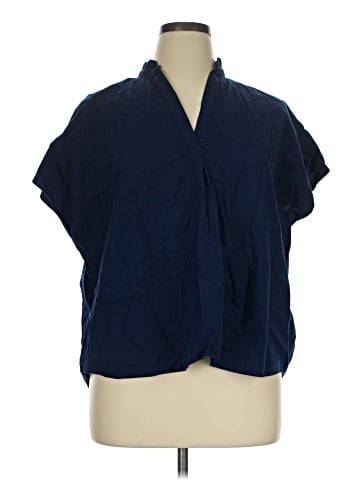 Crown & Ivy Short Sleeve Blouse (view 1)