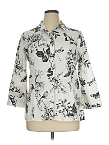 Talbots 3/4 Sleeve Blouse (view 1)