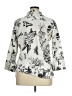 Talbots Print Ivory 3/4 Sleeve Blouse Size 16 - photo 2