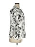 Talbots Print Ivory 3/4 Sleeve Blouse Size 16 - photo 4