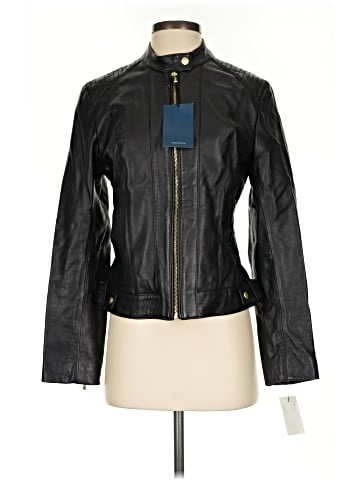 Cole Haan Leather Jacket (view 1)