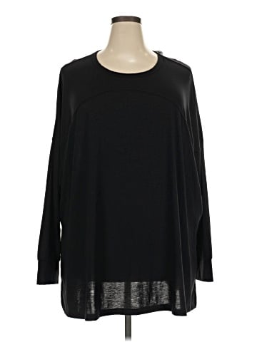 Active by Old Navy 3/4 Sleeve T-Shirt (view 1)
