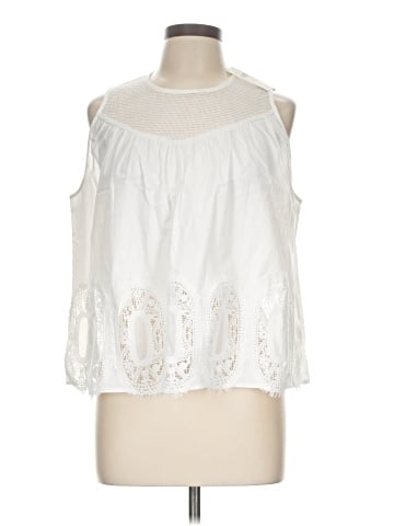 Ann Taylor Factory Sleeveless Blouse (view 1)