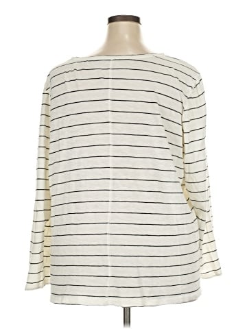 Caslon 3/4 Sleeve T-Shirt (view 2)