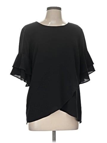 I.N. Studio Short Sleeve Blouse (view 1)
