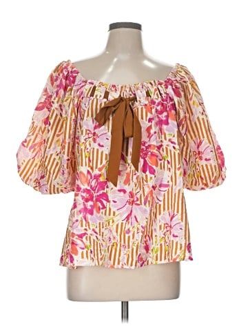 Oddi 3/4 Sleeve Blouse (view 1)