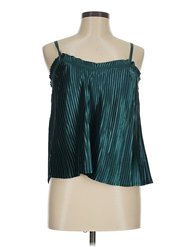Pre-owned Storia Sleeveless Blouse In Teal