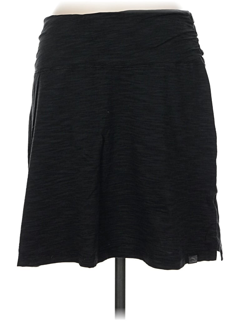 Pre-owned L.l.bean Casual Skirt In Black