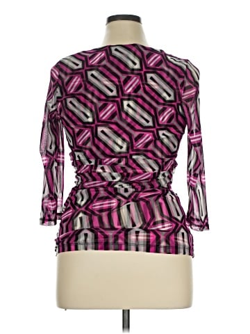 INC International Concepts 3/4 Sleeve Top (view 2)