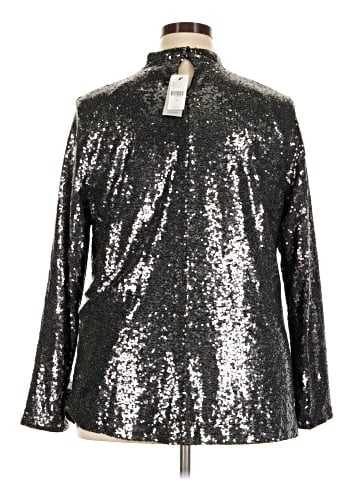 Lane Bryant Long Sleeve Blouse (view 2)