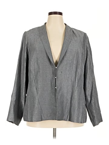 Eileen Fisher Long Sleeve Silk Top (view 1)