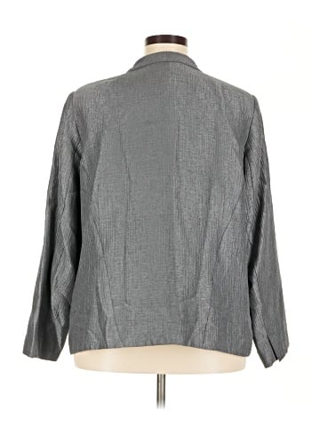 Eileen Fisher Long Sleeve Silk Top (view 2)
