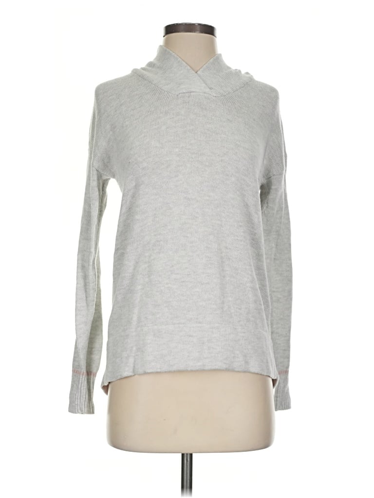 Pre-owned Market & Spruce Turtleneck Sweater In Silver