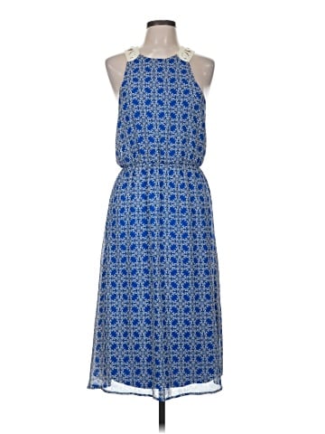 Buttons Casual Dress (view 1)