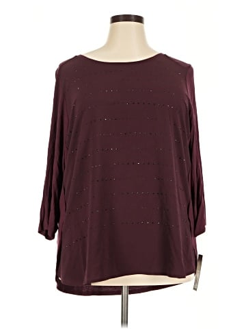Apt. 9 3/4 Sleeve Top (view 1)