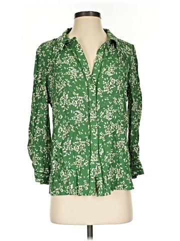 BA&SH 3/4 Sleeve Button-Down Shirt (view 1)