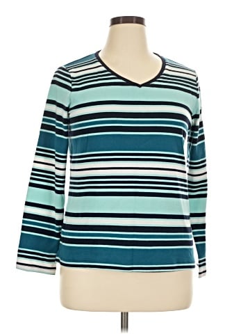 Croft & Barrow 3/4 Sleeve Top (view 1)