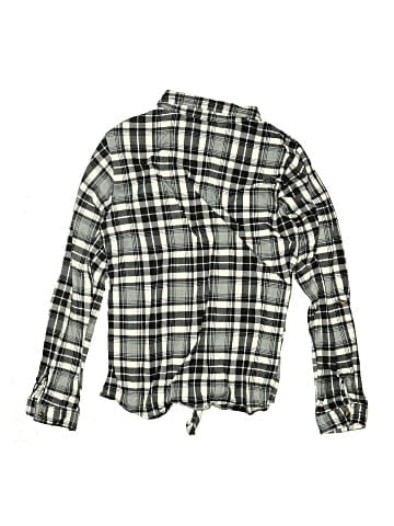 Passport Girl Long Sleeve Button-Down Shirt (view 2)