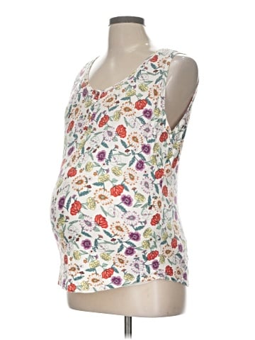 Everly Grey Sleeveless Top (view 1)