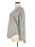 Bobeau Animal Print Gray Pullover Sweater Size 2X - photo 5