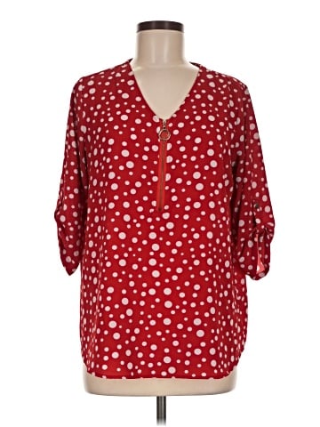 Cathy Daniels 3/4 Sleeve Blouse (view 1)