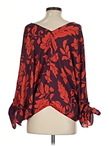 Easel 3/4 Sleeve Blouse (view 2)