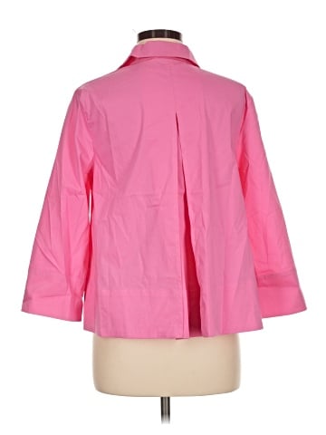 English Factory 3/4 Sleeve Button-Down Shirt (view 2)