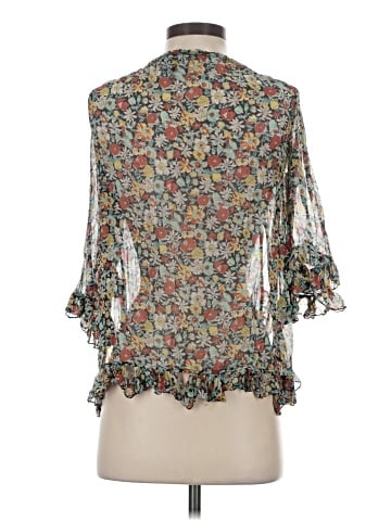Ella Moss 3/4 Sleeve Silk Top (view 2)