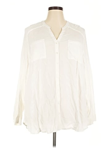 Torrid Long Sleeve Blouse (view 1)