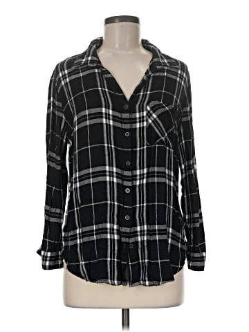 Faded Glory Long Sleeve Button-Down Shirt (view 1)