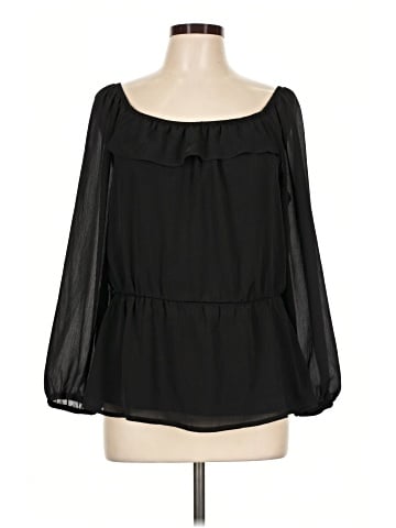 Maurices Long Sleeve Blouse (view 1)