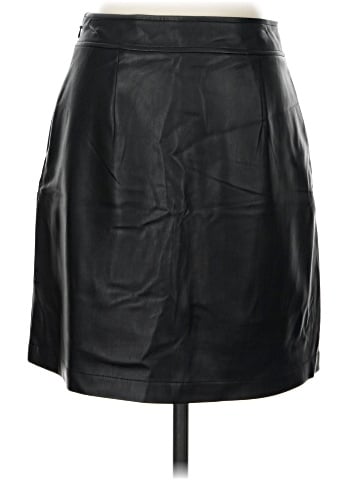 Ann Taylor LOFT Faux Leather Skirt (view 2)