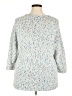 Talbots Marled Ivory Blue Pullover Sweater Size 2X - photo 2