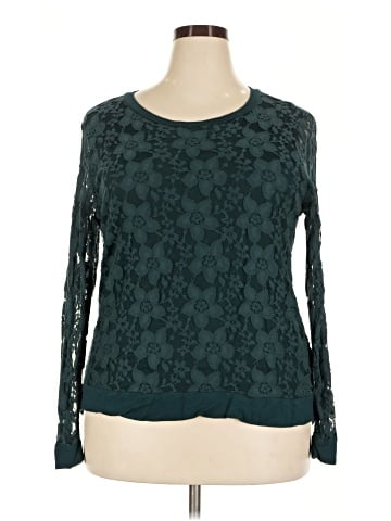 Adrianna Papell Long Sleeve Top (view 1)