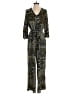 Wrapper Paisley Green Jumpsuit Size 6 - photo 1