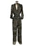 Wrapper Paisley Green Jumpsuit Size 6 - photo 2