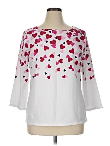 Talbots 3/4 Sleeve T-Shirt (view 1)